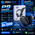 🎧 P9 Wireless Headphones – Deep Bass & Bluetooth 5.3